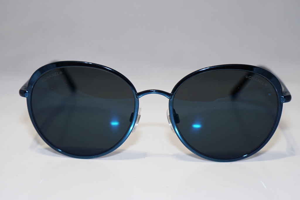 CHANEL New Womens Designer Sunglasses Blue Round 4206 C469/Z6 15801