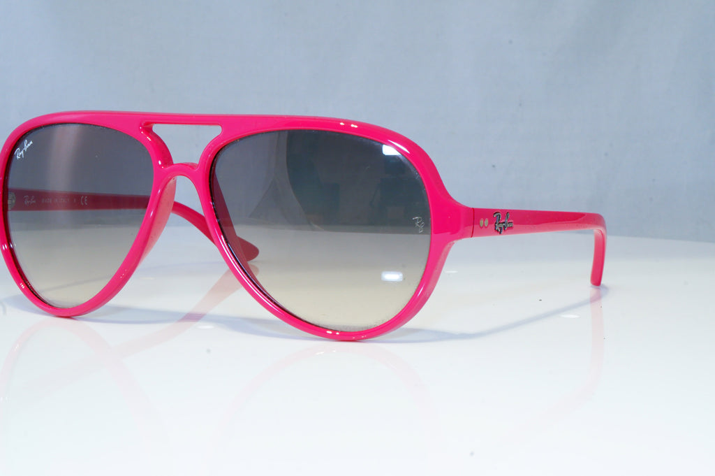 RAY-BAN Mens Womens Designer Sunglasses Pink CATS 5000 RB 4125 758/32 18983