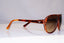 EMPORIO ARMANI Mens Designer Sunglasses Brown Aviator EA 9860 3UKJD 17603