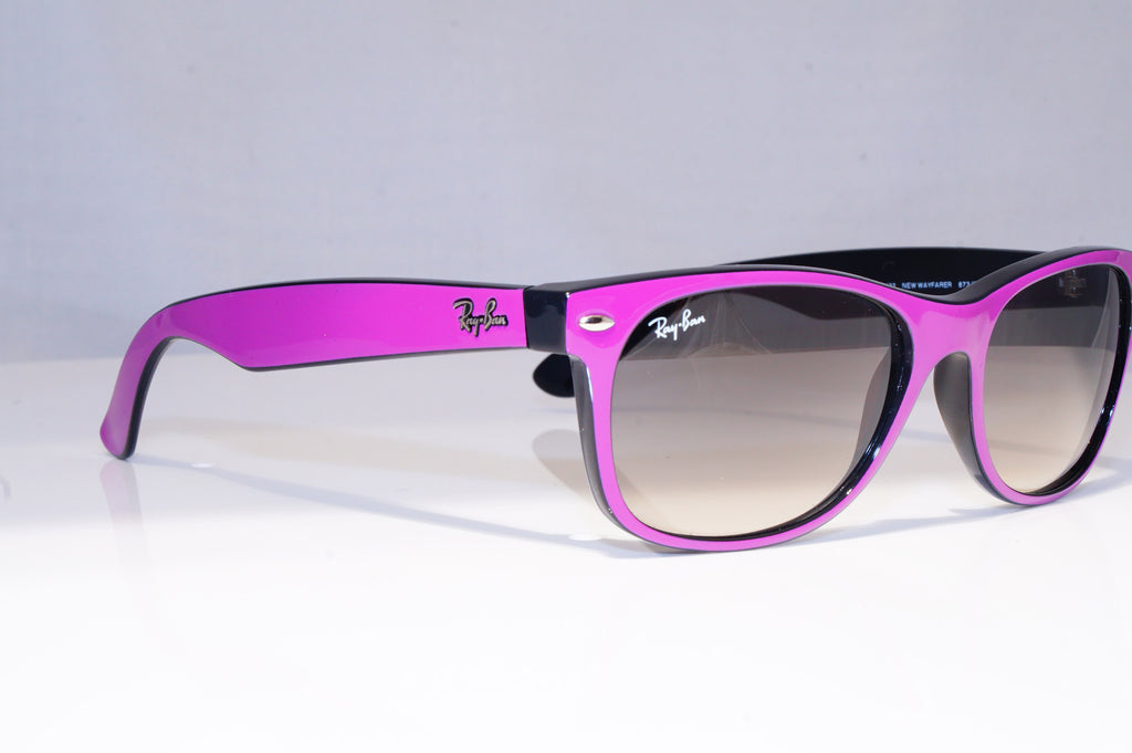 RAY-BAN Mens Womens Designer Sunglasses Violet Rectangle RB 2132 672/22 20129