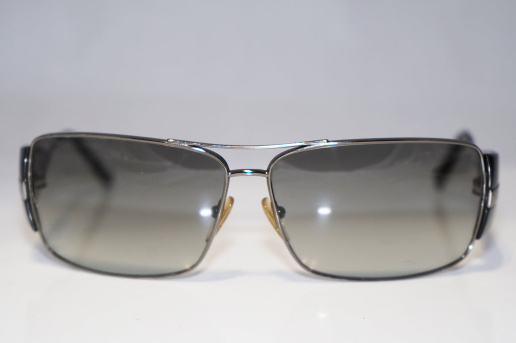 PRADA Mens Designer Sunglasses Black Rectangle SPR 55H 5AV-3M1 15794