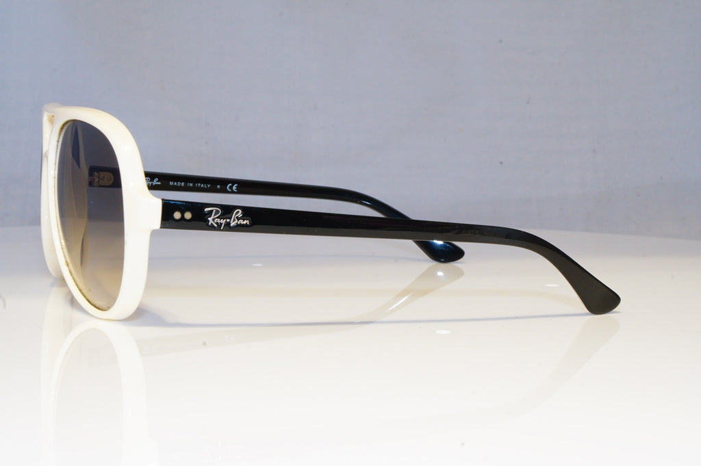 RAY-BAN Mens Designer Sunglasses White CATS 5000 RB 4125 722/32 18949