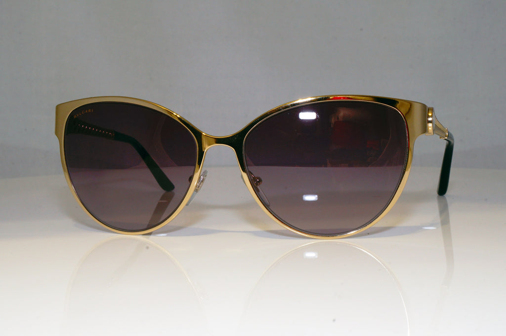 BVLGARI Womens Boxed Designer Sunglasses Gold Butterfly 6070/H 27B/8H 17344