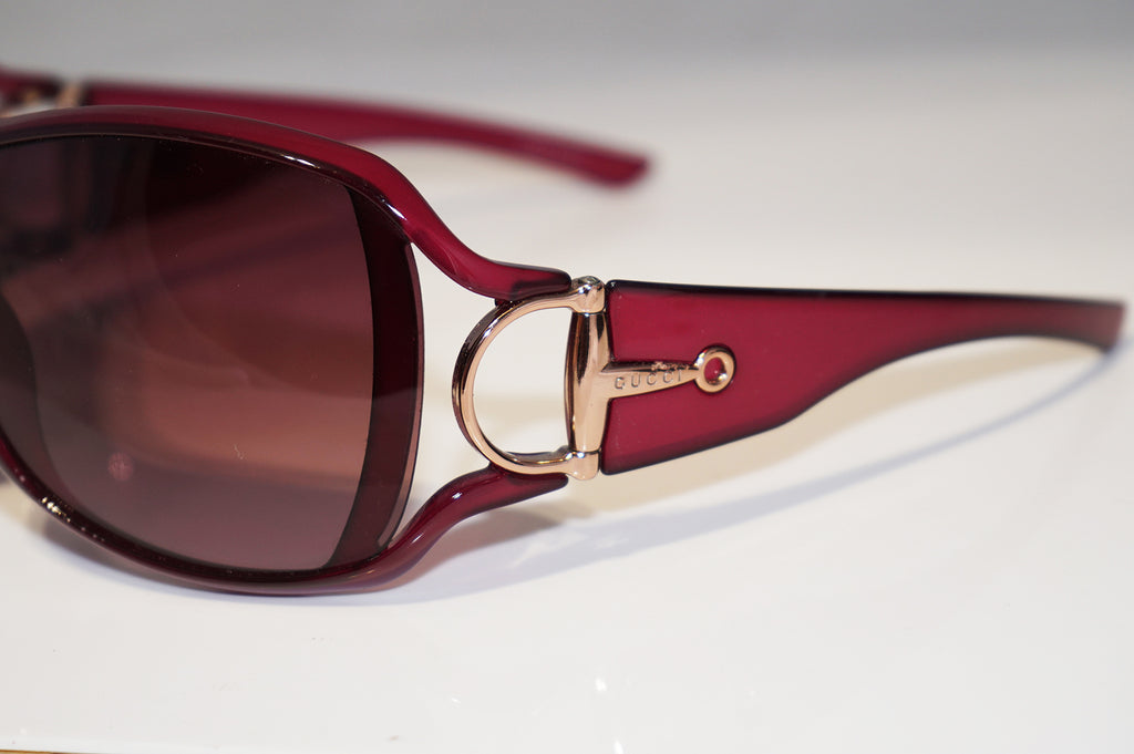 GUCCI Womens Designer Sunglasses Burgundy Oversized GG 2918 GTEUQ 15733