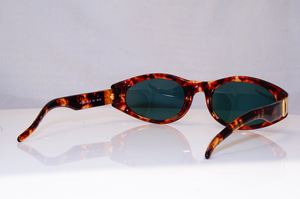 GUCCI Mens Womens Unisex Vintage 1990 Designer Sunglasses Brown GG 2411 17358