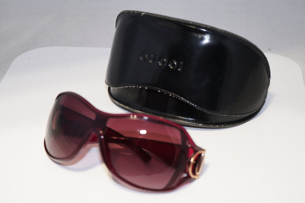 GUCCI Womens Designer Sunglasses Burgundy Oversized GG 2918 GTEUQ 15733