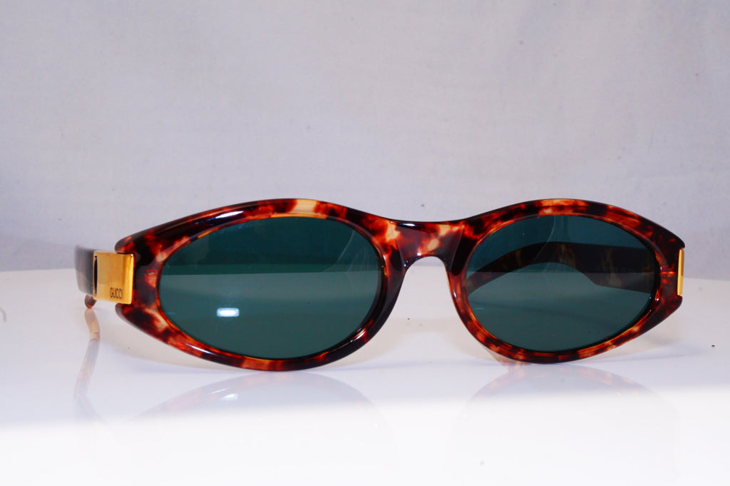 GUCCI Mens Womens Unisex Vintage 1990 Designer Sunglasses Brown GG 2411 17358