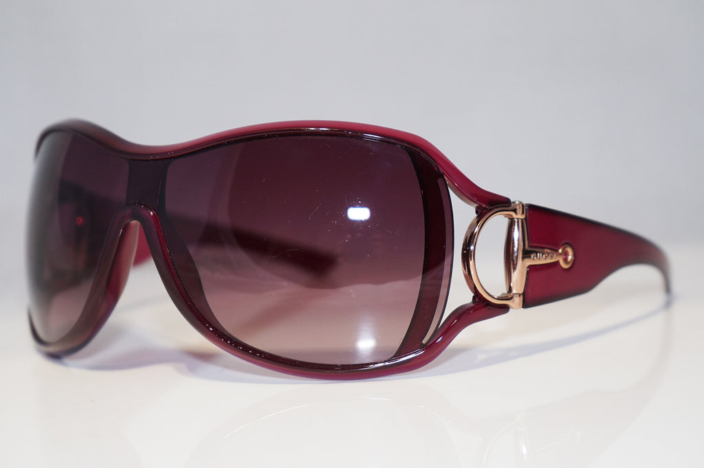 GUCCI Womens Designer Sunglasses Burgundy Oversized GG 2918 GTEUQ 15733