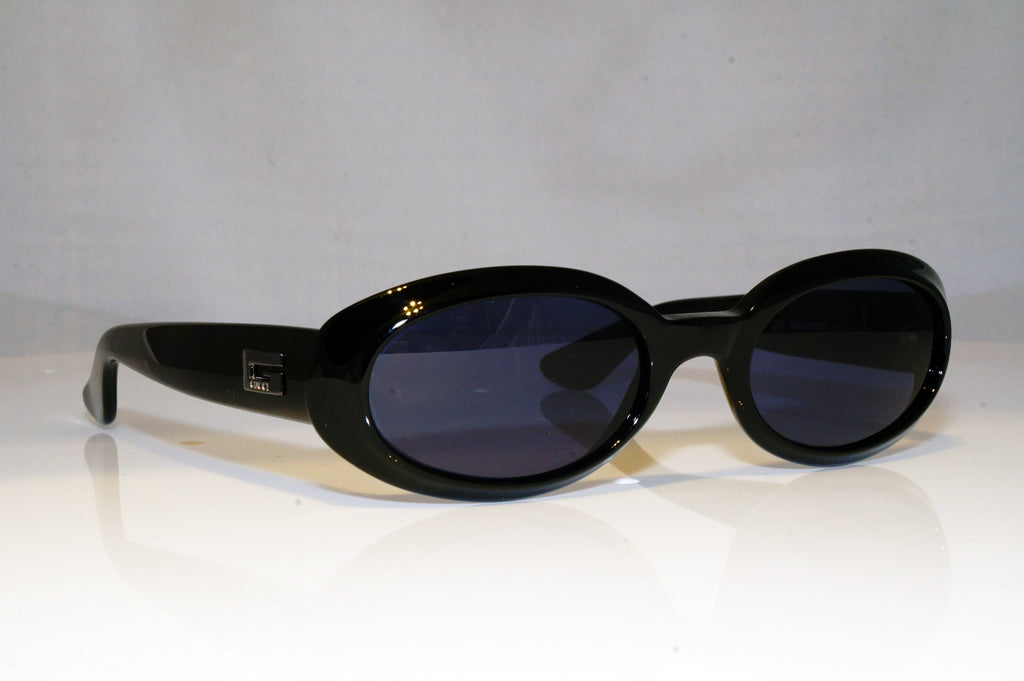 GUCCI Womens Vintage Designer Sunglasses Black Oval GG 2419 807 17347