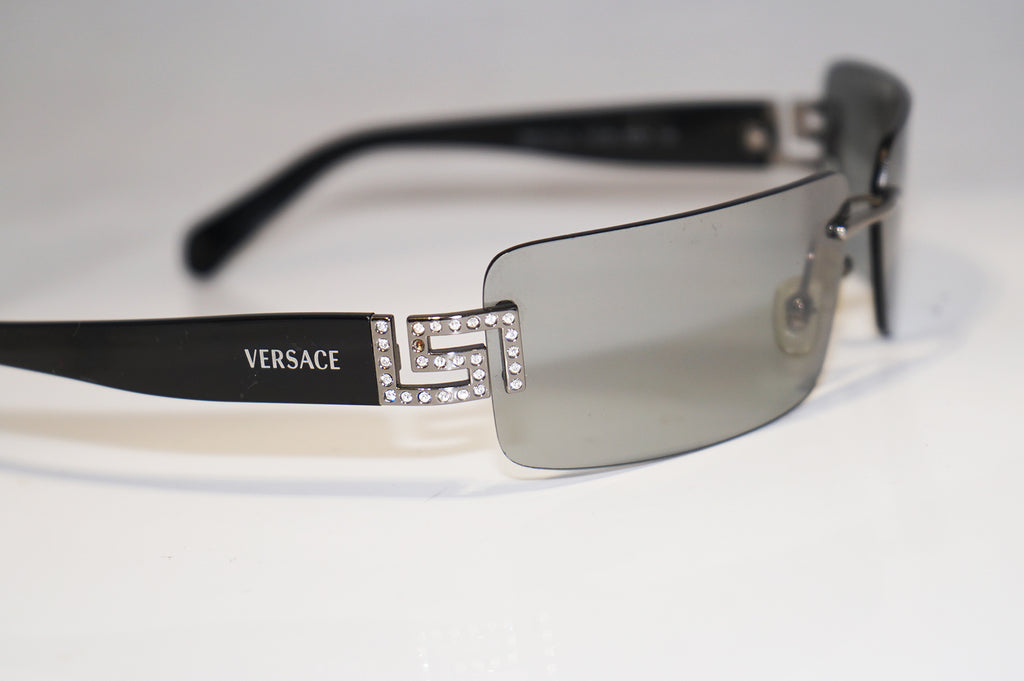 VERSACE Womens Designer Sunglasses Black Diamante MOD 2010 1001/88 15727