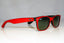 RAY-BAN Mens Unisex Designer Sunglasses Red NEW WAYFARER RB 2132 769 17339