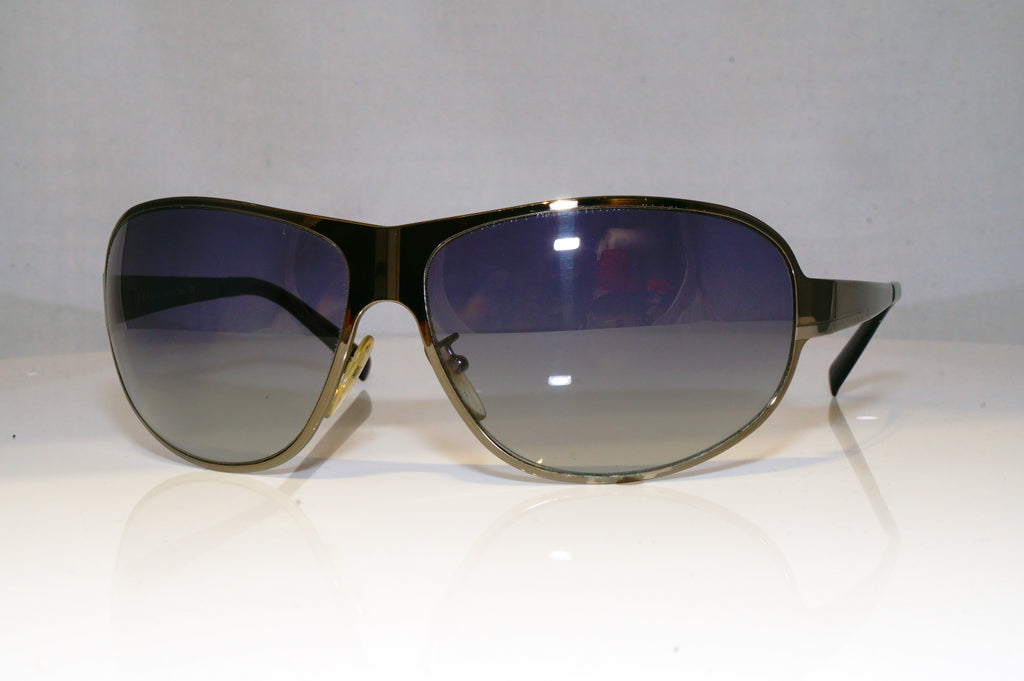 PRADA Mens Designer Sunglasses Silver Wrap SPR 55F 5AV-3M1 17313