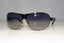 PRADA Mens Designer Sunglasses Silver Wrap SPR 55F 5AV-3M1 17313