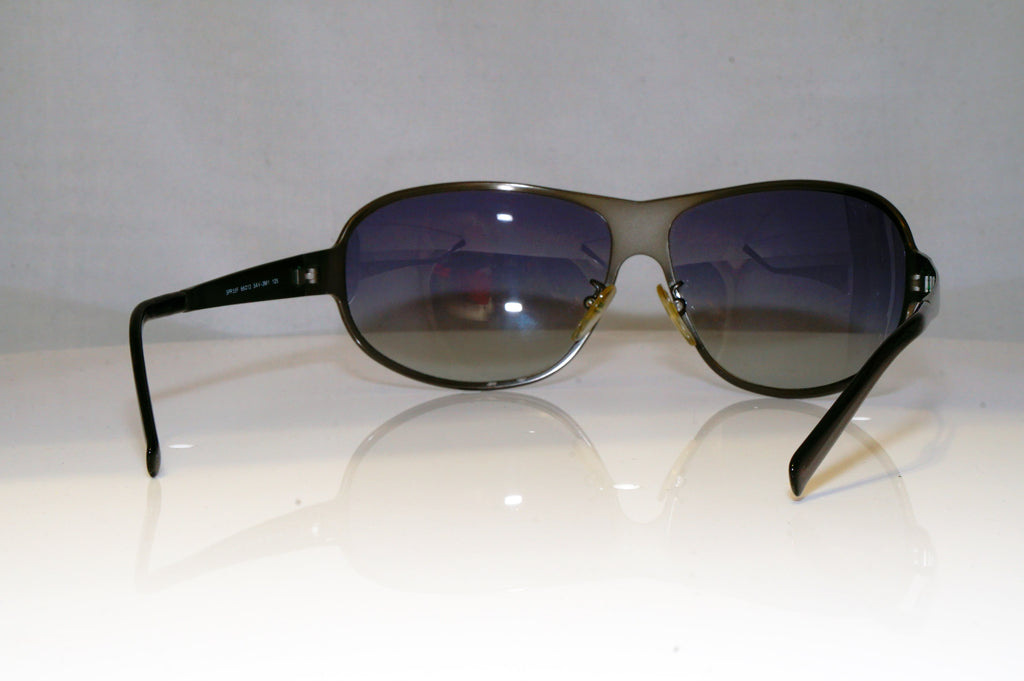 PRADA Mens Designer Sunglasses Silver Wrap SPR 55F 5AV-3M1 17313