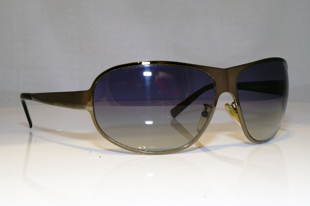 PRADA Mens Designer Sunglasses Silver Wrap SPR 55F 5AV-3M1 17313