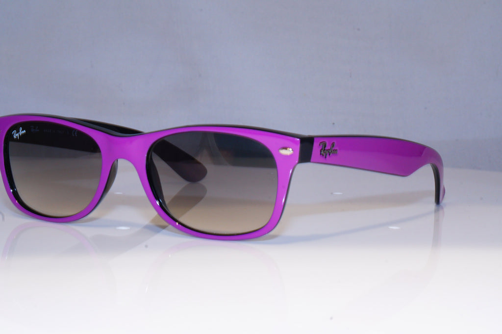 RAY-BAN Mens Designer Sunglasses Violet Rectangle RB 2132 873/32 18936