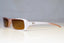 RAY-BAN Womens Designer Sunglasses White Rectangle RB 4058 680 19267