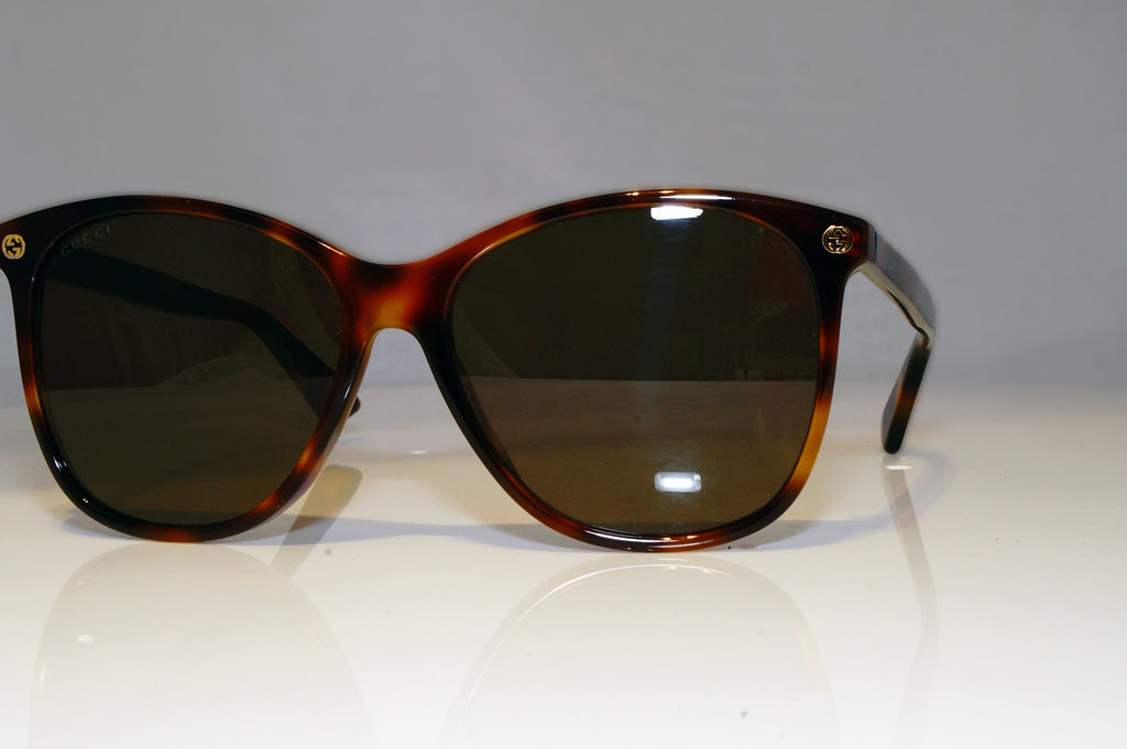 GUCCI Womens Designer Sunglasses Brown Butterfly GG 0024 002 17417