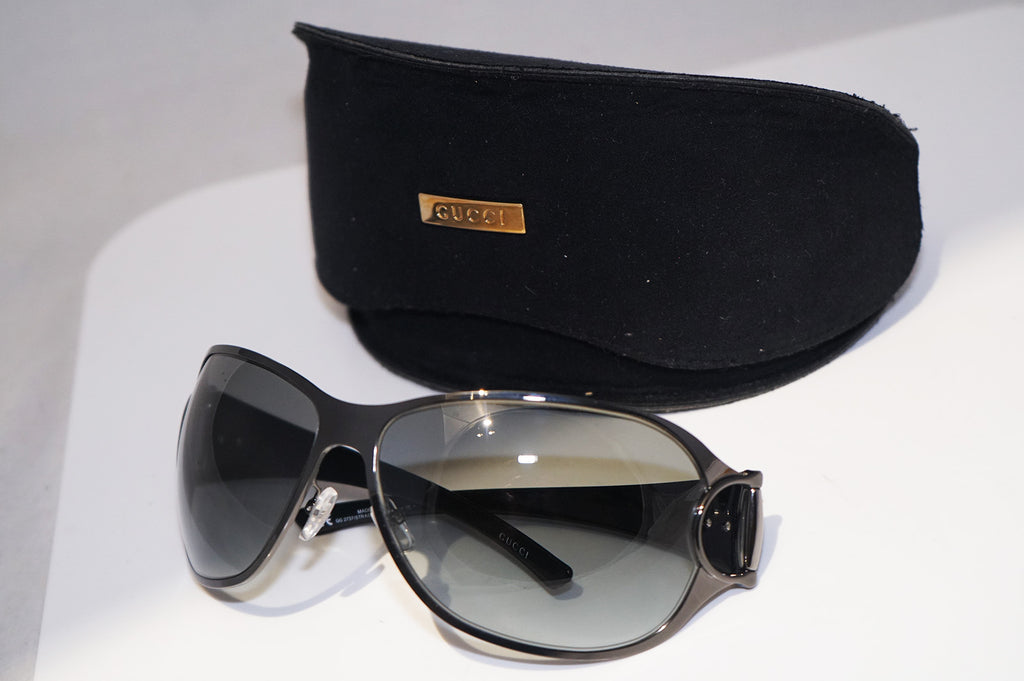 GUCCI Womens Designer Crystal Sunglasses Black Oversized GG 2737 BKNZR 14570