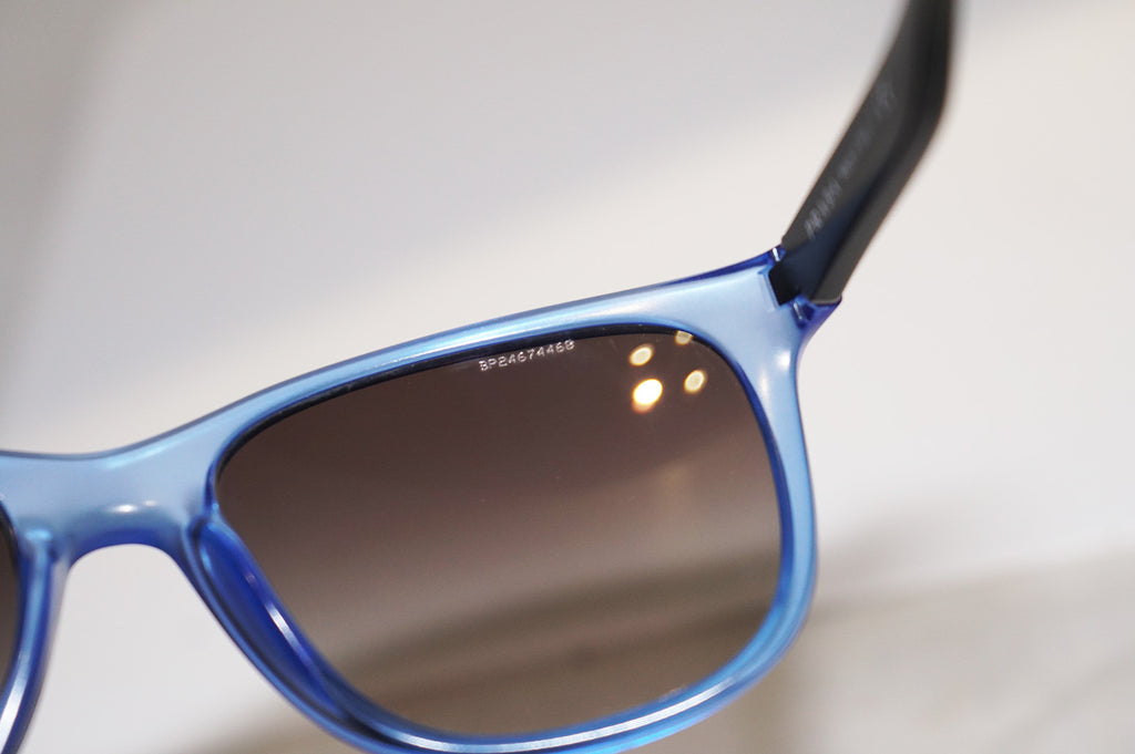 PRADA Immaculate Mens Designer Sunglasses Blue Square SPS 03O TWY-0A7 14634