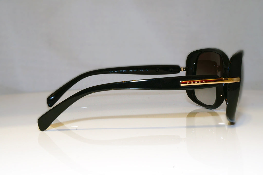 PRADA Womens Designer Sunglasses Black Butterfly SPR 08O 1AB-0A7 17410