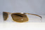 GUCCI Mens Boxed Vintage Designer Sunglasses Gold Wrap GG 1672 577AT 18941