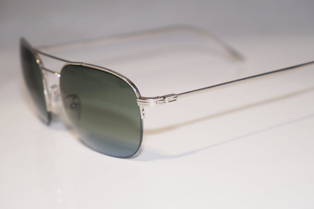 GUCCI 1990 Vintage Mens Designer Sunglasses Silver Oval GG 1624 YB7 15841