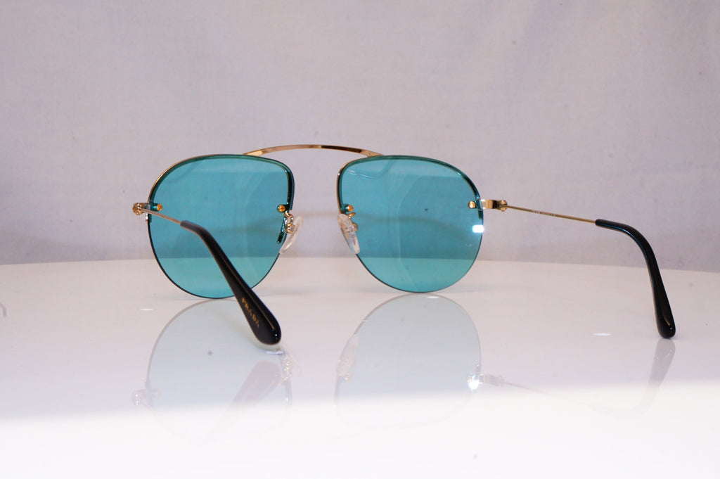 PRADA Mens Womens Unisex Designer Sunglasses Gold Aviator SPR 58O 5AK-085 18430