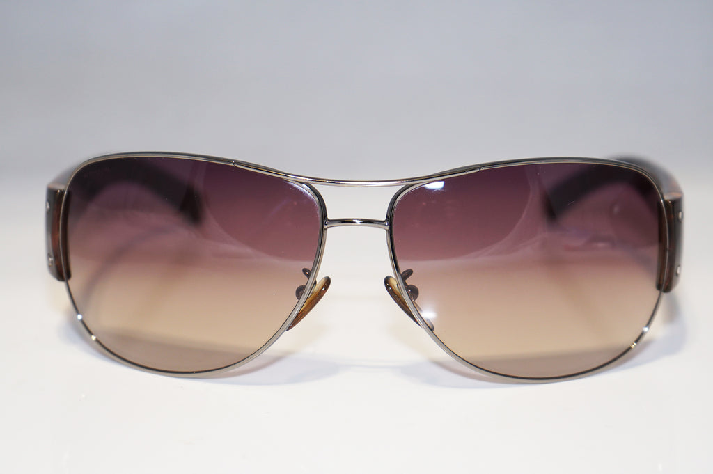 PRADA Mens Designer Sunglasses Brown Aviator SPR 52G 5AV-6S1 15845