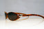 GUCCI Mens Unisex Vintage Designer Sunglasses Brown Rectangle GG 1187 E4P 17343