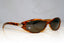 GUCCI Mens Unisex Vintage Designer Sunglasses Brown Rectangle GG 1187 E4P 17343