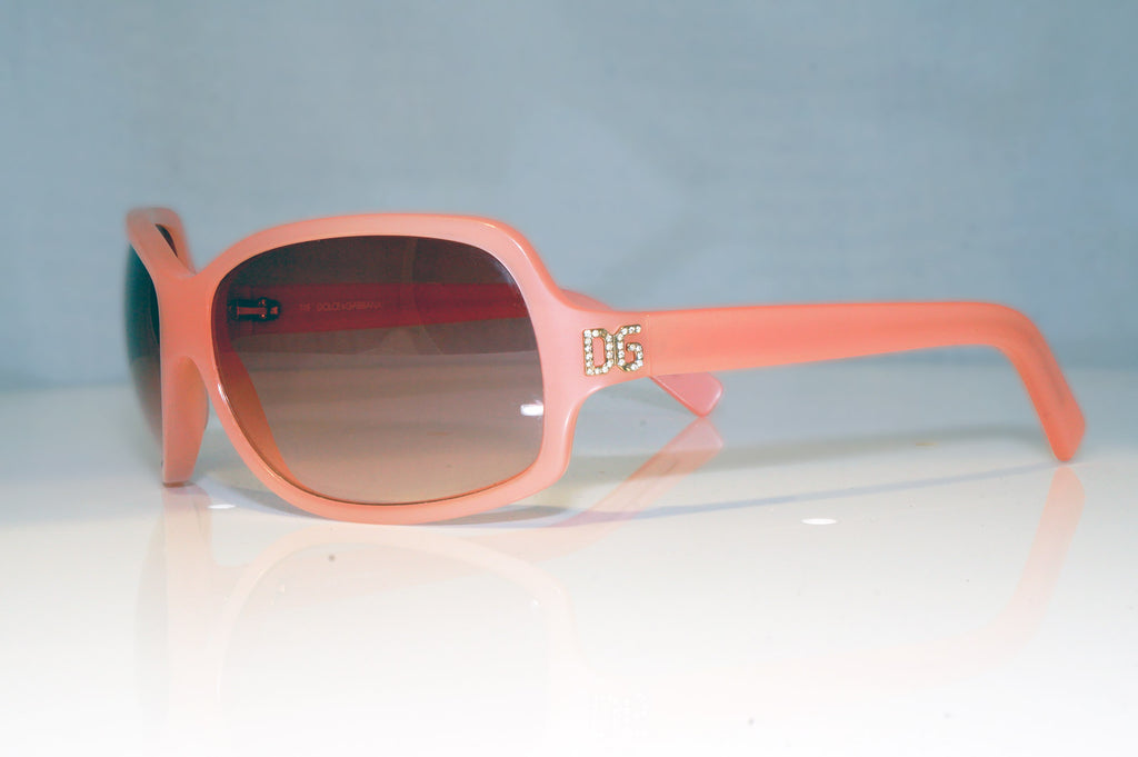 DOLCE & GABBANA Womens Diamante Designer Sunglasses Pink DG 648S 852 17106