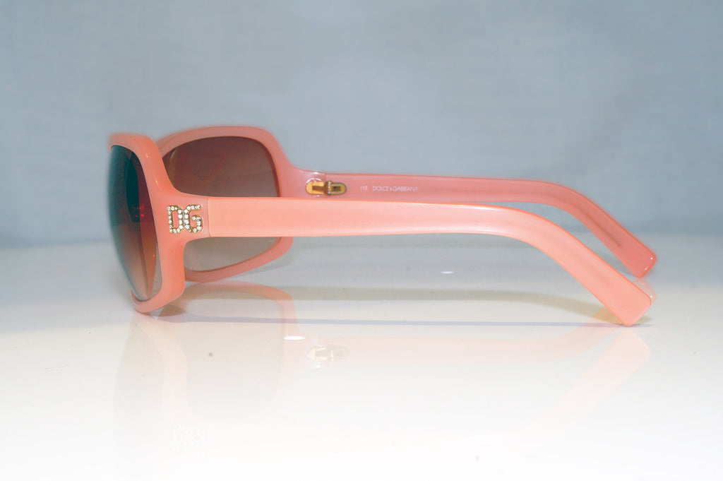 DOLCE & GABBANA Womens Diamante Designer Sunglasses Pink DG 648S 852 17106