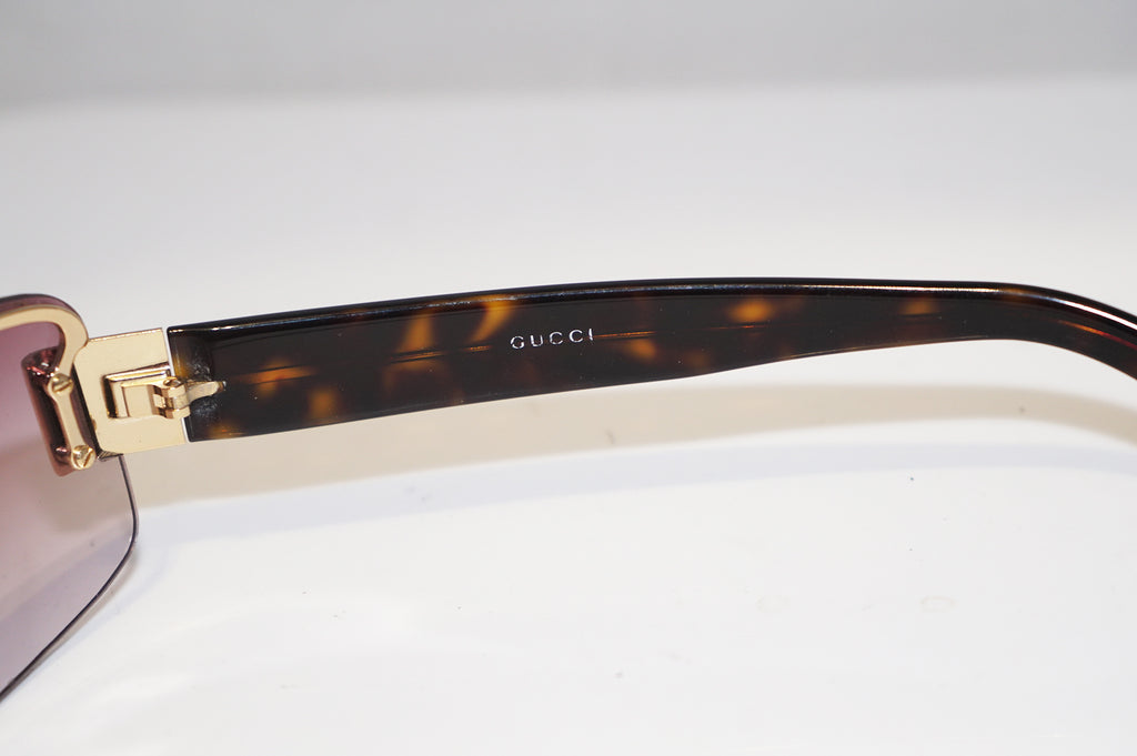 GUCCI Womens Designer Sunglasses Brown Rectangle GG 1797 NR1 15842