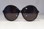 TOM FORD Womens Designer Sunglasses Black Round WHITE Rhonda TF 187 05F 10621