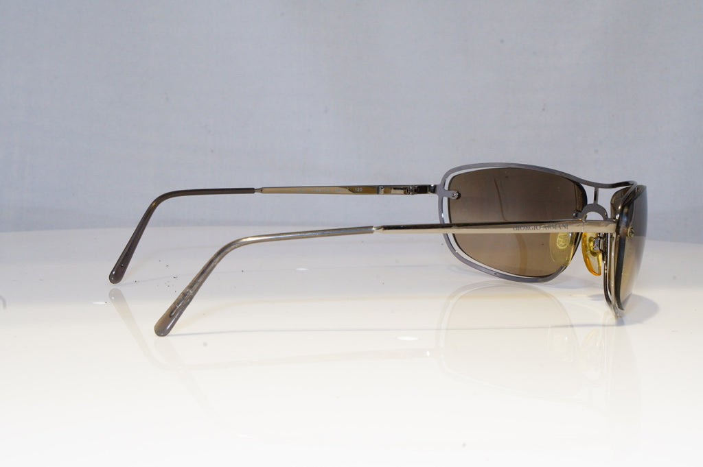 GIORGIO ARMANI Mens Mirror Designer Sunglasses Silver 1531 1144/54 17466