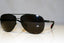 PRADA Mens Designer Sunglasses Black Aviator SPS 51O 1BO-5Z1 15160