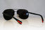 PRADA Mens Designer Sunglasses Black Aviator SPS 51O 1BO-5Z1 15160