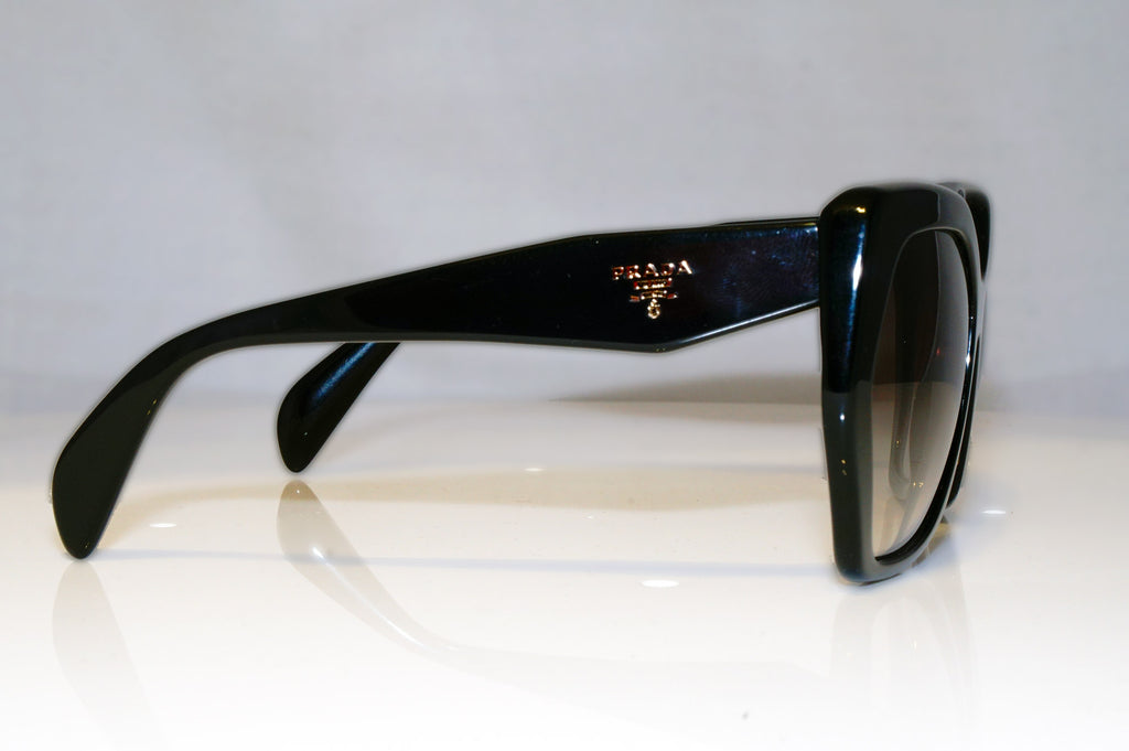 PRADA Womens Designer Sunglasses Black Hexagon SPR 16R 1AB-0A7 15272