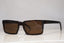 PRADA Mens Designer Sunglasses Brown Rectangle SPR 03S 2AU-1X1 15083