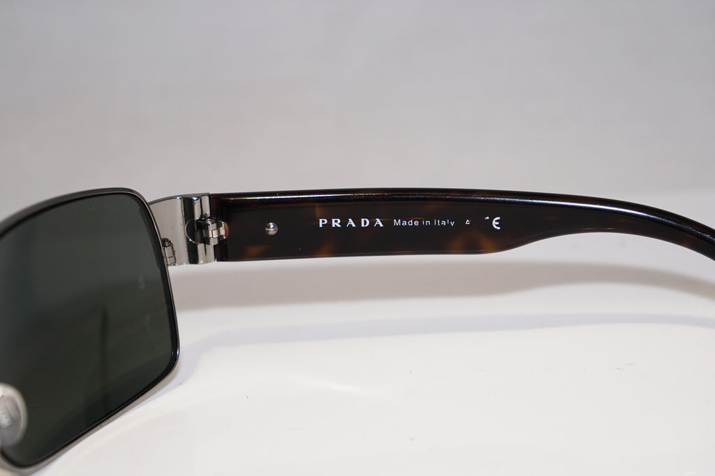 PRADA Mens Designer Sunglasses Brown Rectangle SPR 61I 5AV-3O1 15291