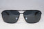 PRADA Mens Designer Polarized Sunglasses Black Aviator SPS 54O 1BO-5Z1 15039