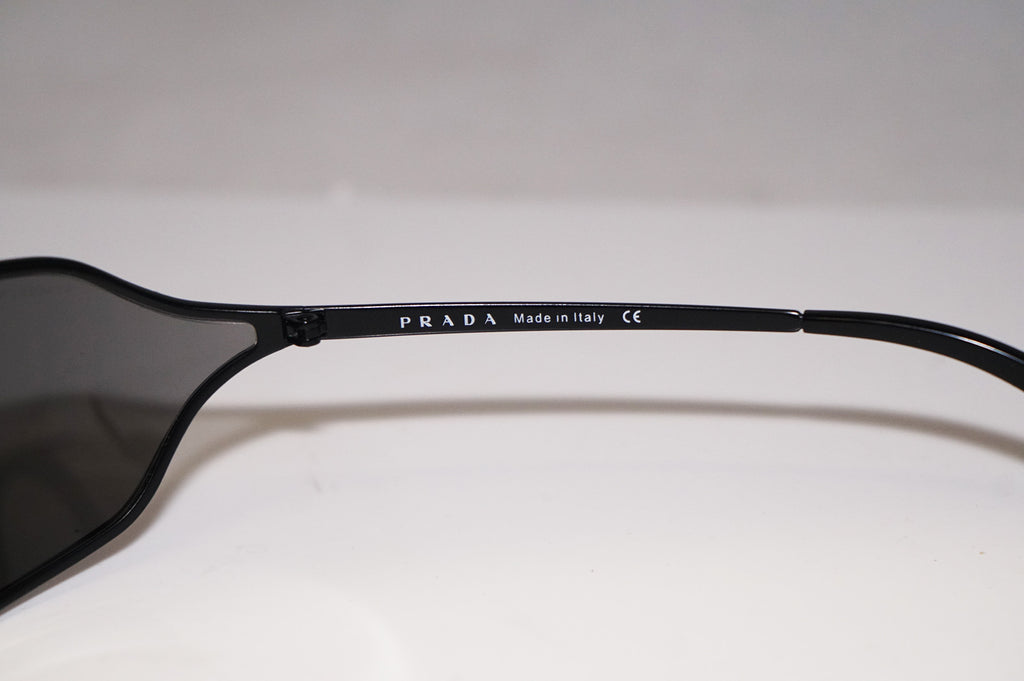 PRADA Mens Designer Sunglasses Black Wrap SPR 60E 1BO-1A1 14730