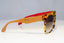 PRADA Vintage 1990 Designer Sunglasses Brown Square SPR 10R 7SO-0A7 19347