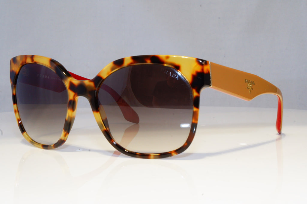 PRADA Vintage 1990 Designer Sunglasses Brown Square SPR 10R 7SO-0A7 19347