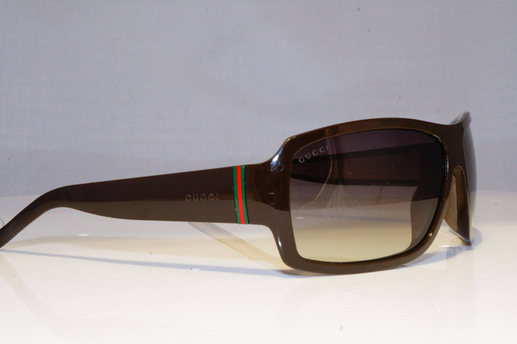 GUCCI Mens Designer Sunglasses Brown Wrap GG 1012 COKDB 19330