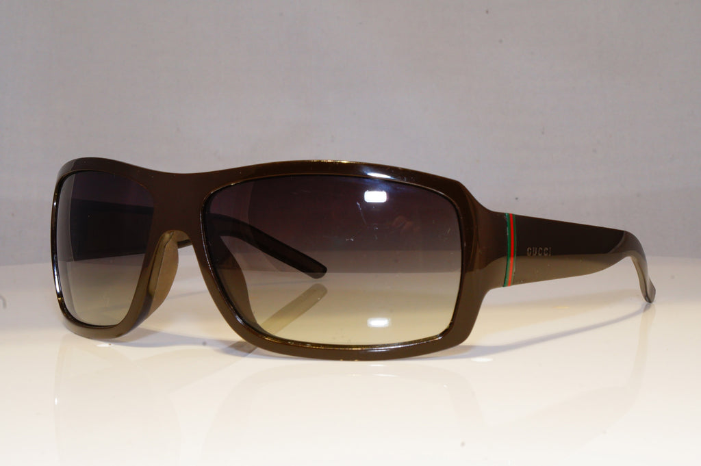 GUCCI Mens Designer Sunglasses Brown Wrap GG 1012 COKDB 19330