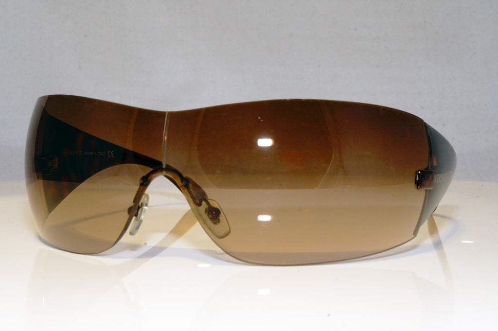 VERSACE Womens Boxed Designer Sunglasses Brown Shield 2054 1006/13 17470