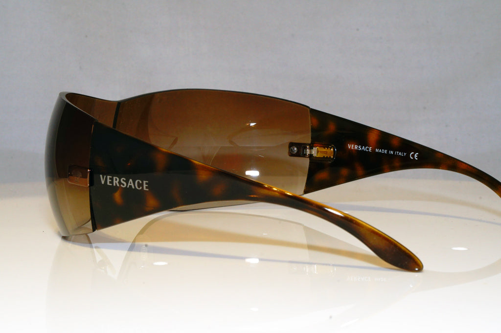 VERSACE Womens Boxed Designer Sunglasses Brown Shield 2054 1006/13 17470