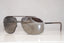 PRADA Mens Designer Polarized Sunglasses Silver Aviator SPS 50R DG1-5K0 15089